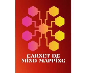 Carnet de Mind Mapping: Cahier d'exercices de pensée visuelle | Modèles de carte mentale vierges pour organiser les pensées et les idées | Cahier de Brainstorming | 8.5*11 | 100pages