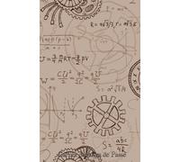 Carnet de Mots de Passe: A5 - 98 Pages - 108 - Steam Punk - Vintage - Equation - Mathematiques
