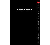 Carnet de mots de passe alphabétique: Cahier mot de passe et répertoire alphabétique petit format a5. C'est un carnet secret Ultra pratique.
