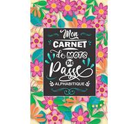 Carnet de mots de passe alphabétiques: Un répertoire Personnel pour gérer vos identifiants, codes secrets, logins et adresses sur internet en toute ... A à Z, pour hommes et femmes - Thème papillon