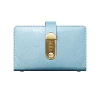 Carnet de mots de passe avec 50 poches transparentes - Carnet de rangement portable pour billets, reçus et bons - Rose