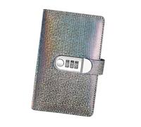 Carnet de mots de passe avec 50 poches transparentes - Livre d'économie d'argent portable pour billets, reçus et bons