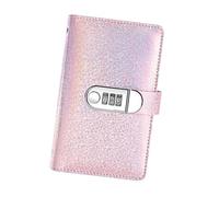 Carnet de mots de passe avec 50 poches transparentes - Livre d'économie d'argent portable pour billets, reçus et bons