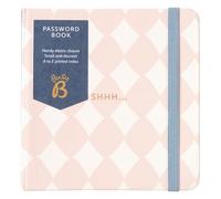 Carnet de mots de passe Busy B - Carnet de mots de passe à onglets de A à Z pour les informations de connexion Internet - Conception de diamant