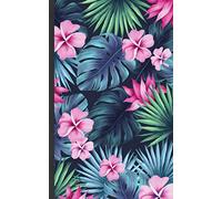 Carnet de mots de passe: cahier à remplir | Vos adresses internet et codes secrets en sécurité - français, petit format, index alphabétique - couverture motif floral