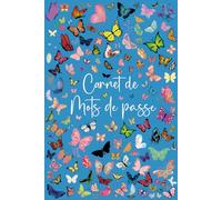 carnet de mots de passe: Cahier alphabétique pour noter vos identifiants et mots de passe Internet en sécurité, 6 x 9 pouces similaire au format a5 (15.24 x 22.86 cm) 2