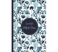 Carnet de Mots de Passe: Cahier pour vos identifiants et mots de passe Internet - Répertoire alphabétique - 110 pages avec des repères pour chaque lettre - Petit format A5 ( Coverture florale )