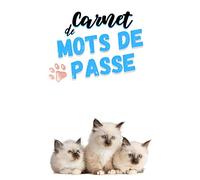 Carnet de mots de passe: carnet de mots de passe alphabétique pour ne plus oublier vos codes secrets - en français, au format a5