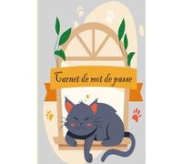 Carnet de Mots de Passe: Carnet de poche mots de passe internet avec modules pour adresses de sites web - Organisation alphabétique - Petit format A5 ...0032