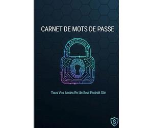 CARNET DE MOTS DE PASSE: Carnet personnel confidentiel