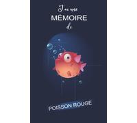 Carnet de Mots de Passe: Mémoire de Poisson Rouge | Cahier pour vos identifiants et mots de passe Internet - répertoire alphabétique - Petit format "12.7 cm x 20.32 cm" - 110 pages