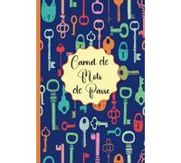 Carnet de Mots de Passe: Notez vos identifiants et mots de passe en toute sécurité en utilisant ce répertoire alphabétique, 6 x 9 pouces - (37)