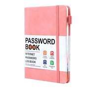 Carnet de mots de passe : organisateur de mots de passe du site Web, carnet avec onglets alphabétiques, registre des informations de compte | Adresse de poche et journal d'accès, garde les