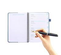 Carnet de mots de passe - Organiseur à couverture rigide A6, carnet d'adresses alphabétique, porte-documents compact | Carnet sécurisé pour stocker en toute sécurité les inscriptions importantes aux