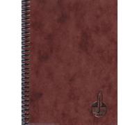 Carnet De Musique - 10,5 X 14 Cm 8 Portees