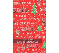 Carnet de Noël - Liste de Cadeaux | 100 pages couleur | Collection Carnets Festifs: Carnet d’organisation des cadeaux de Noël - Idées et listes à remplir | Collection Carnets Festifs