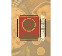 Carnet de Note - Pizza: Notebook à remplir | Cahier/livre de notes | CARNET ORIGINAL | PIZZA | Journal de bord avec pages lignés composé de 120 pages