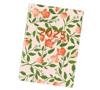 Carnet de notes 2025, planificateur mensuel, format lettre, couverture souple, 8x11, 2 pouces, pour la planification mensuelle, la planification, les organisateurs de budget