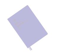 Carnet de notes 2027 avec reliure à plat, Blueberry Parfait | Couverture en polyuréthane, agenda hebdomadaire, mensuel, utilisation du journal de réunion de classe