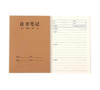 Carnet de notes à couverture souple avec 72 pages - Carnet d'exercice non ligné ou quadrillé pour écrire des notes - Grand carré - 140 x 200 mm