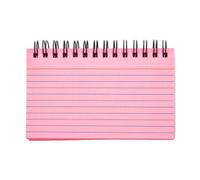 Carnet de notes à double spirale 50 feuilles lignées 12 x 7 cm Petit bloc-notes Poche pour prendre des notes Papier recyclé
