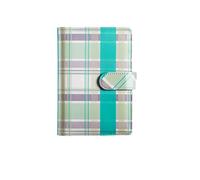 Carnet de notes à feuilles mobiles Créatif de planification financière avec grille verte Version anglaise