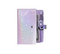 Carnet de notes à feuilles mobiles pour planification financière - Violet