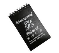 Carnet de notes à petites spirales pour écrire dans le champ de pluie pour la maison, résistant aux intempéries, papier toutes saisons pour le bureau