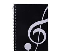 Carnet De Notes À Spirale De 50 Pages, Carnet D'exercices En Papier, Manuel D'utilisation Pour La Composition Musicale, Écriture Double Face