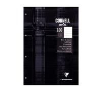 Clairefontaine – Bloc de cours CORNELL notes – A4 ligné – 90 g – 100 feuilles