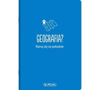 Carnet de notes A5 60k quadrillé Géographie Thème Herlitz