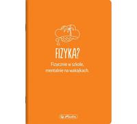 Carnet de notes A5 60k quadrillé Physique Thématique Herlitz