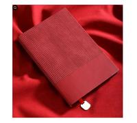 Carnet de notes A5 8,38 × 5,38 pouces, journal de bureau épais, agenda à main, bloc-notes for l'écriture, fournitures de bureau et d'études(Rot)