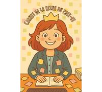 Carnet de notes A5 de la reine du post-it - Cahier de notes 122 pages Lignées - (15,24 x 22,86 cm / 6x9 pouces) - Notebook A5