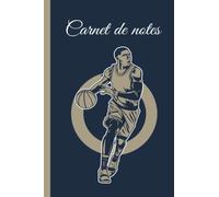 Carnet de notes basketball: Cahier de basketball à larges lignes, cahier en papier ligné pour l'école, les étudiants, cadeau pour enfants, garçons, ... cahier de basketball, amateur de basketball