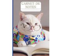 Carnet de notes: Cahier ligné avec marge format A5 couverture souple chat | 150 pages vierges lignées | Bloc note A5 ligné avec marge | Notebook A5 ... cadeau pour une personne passionée des chats