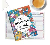 Carnet de notes - Carnet de des horaires, carnets de notes pour débutants avec mises en page guidées, journal de planification quotidienne avec invites inspirantes, accessoire d'écriture pour la