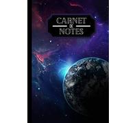Carnet de Notes: Carnet de Notes Espace / Galaxie / Nébuleuse | Idée Cadeau Original pour les Passionnés d'Astronomie | 100 Pages lignées + Couverture ... | Format 6x9 pouces | Space Notebook |