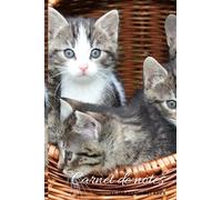 Carnet de notes chats et chatons | 100 pages lignés pour amateurs de chats: Cahier ligné pour les passionnés de chat