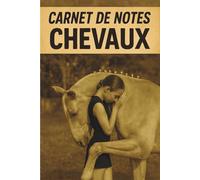 CARNET DE NOTES CHEVAUX: Carnet de notes ligné avec des images ludiques de chevaux | Dessins pour les passionnés d'équitation | idée cadeau à offrir ... enfant fan du cheval et de l'univers équestre