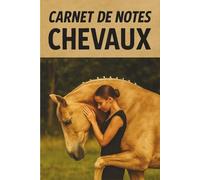 CARNET DE NOTES CHEVAUX: Carnet de notes ligné avec des images ludiques de chevaux | Dessins pour les passionnés d'équitation | idée cadeau à offrir ... enfant fan du cheval et de l'univers équestre
