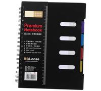 Carnet De Notes Classifié Journal De Travail Carnet D'Étude À Grille Cahiers À Spirale Pour L'École À Feuilles Mobiles Journal Intime Avec Sujets