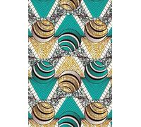 Carnet De Notes - Créatif D'afrique, Géométrie Color: Carnet De Notes Lignées Fantaisie De 190 Pages