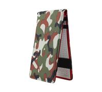 Carnet de notes de golf avec crayon en tissu Oxford - Outil portable - Journal de golf durable