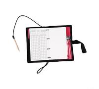 Carnet de notes de plongée sous-marine avec recharge, papier imperméable réutilisable pour la plongée avec tuba, enregistreur de données (rose rouge)