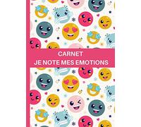 Carnet de notes & dessin Je notes mes émotions: Je gère mes émotions en les notant.