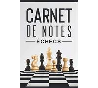 Carnet de notes échecs: un cahier ligné élégant sur le thème du jeu d'échecs ( le pion ) de 120 pages en format (15.24 cm x 22.86 cm) à remplir selon vos envies.
