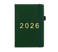 Carnet de notes en cuir 2025, calendrier 2024 - 2025, carnet de notes, Journal académique pour le personnel de bureau, planification quotidienne