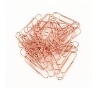 Carnet de notes en or rose classeur de trombones accessoires trombones reliure fournitures de papeterie de bureau