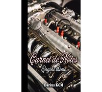 Carnet de notes : Engine - Moteur Thermique: Carnet de notes Ligné à thème en couleur - 200 Pages - 13,97 x 21,59 cm - 5,5 x 8,5 Pouces